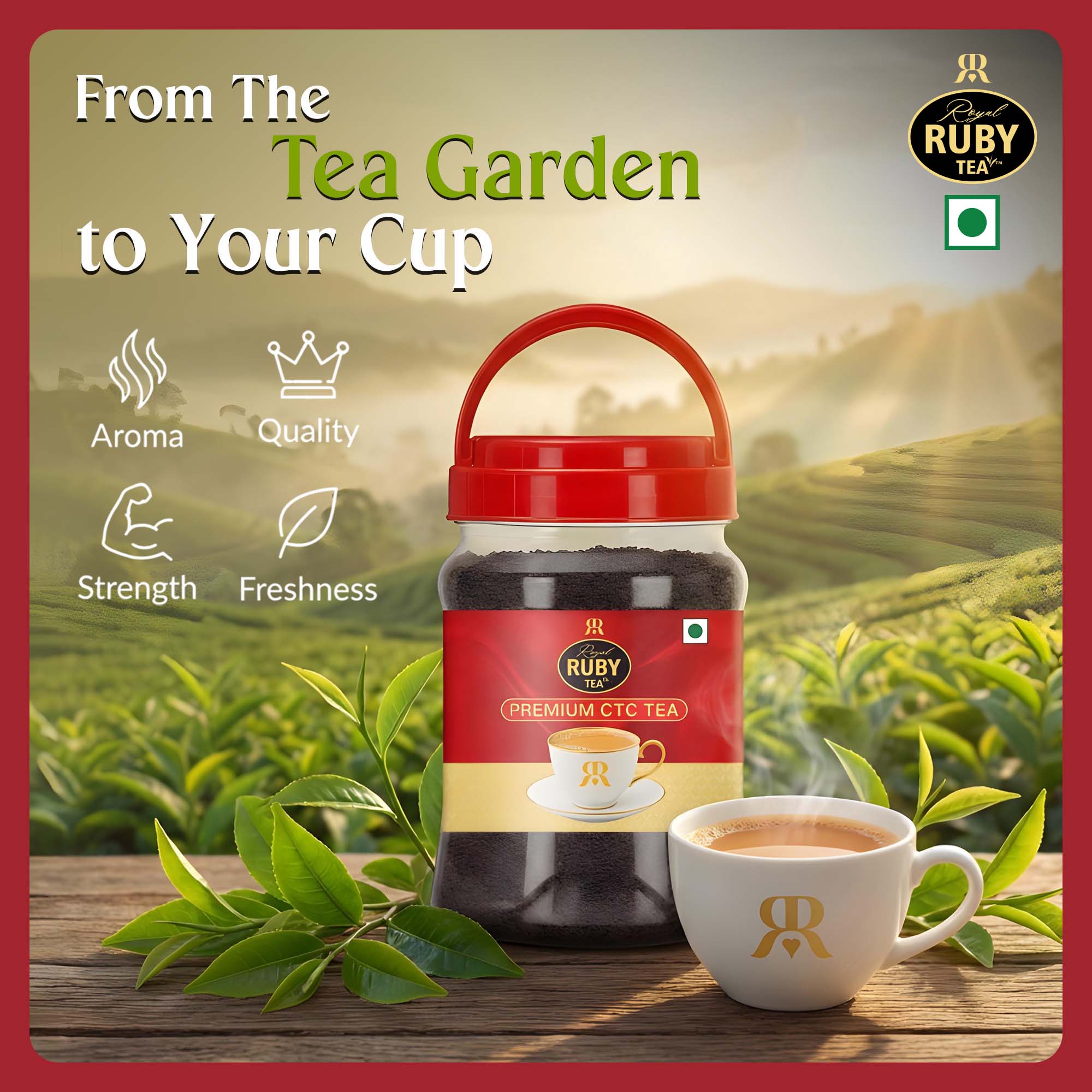 Royal Ruby Premium Royal Tea 500g Jar